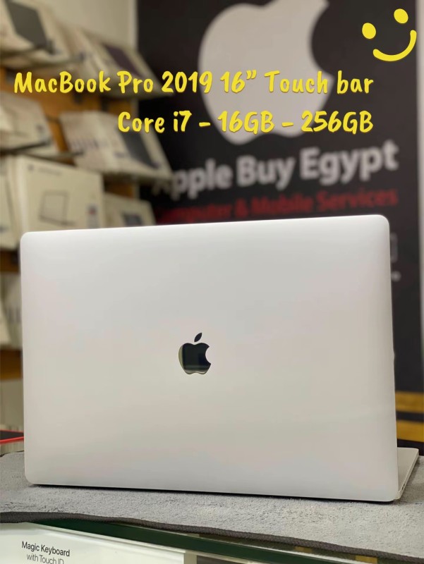 Used MacBook Pro 16-inch 2019 Core i7 (6-core) 2.6GHz - 4GB Graphic- 256 GB SSD Storage