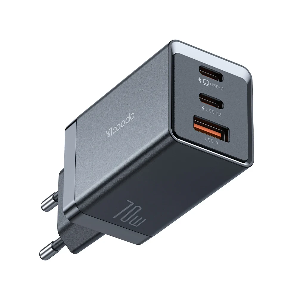 Mcdodo 70W Mini GaN5 Fast Charger Pro Set ( 2m USB-C To USB-C Cable )
