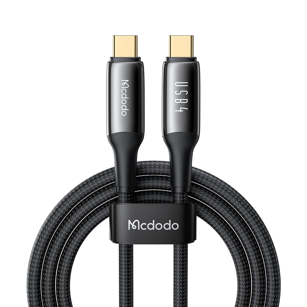 McDodo USB 4 Cable 4ft,240W Fast Charging USB C to USB C Cable,40 Gbps Data Transfer 8K Video